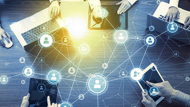 Networking people with technology to increase productivity